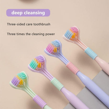 360-Clean™ Nano 360° 3-Sided Toothbrush 🦷✨ 🔥🔥